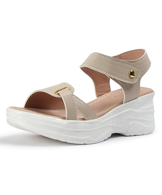 Beige Heels Sandal For Women